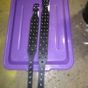 Leather collars